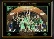 WEST COAST FEVER SUPER NETBALL CHAMPIONS 2022