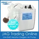 AQUATRACK LIVE BAIT AERATOR AIR PUMP - Fishing Fish Bank Tank Oxygenator Oxygen