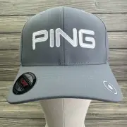 Ping Tour Play Your Best Sensorcool Flexfit Gray Golf Hat Cap - Men's L/XXL New