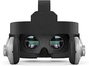 Generic G07E VR Headset 110°FOV Eye Protected Virtual Reality Headset for Adults 3D Stereo Sound Compatible with iOS & Android Smart Phones w/4.5-6.53in Screen