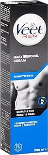 Veet Men Hair Removal Cream Sensitive Skin, 100ml