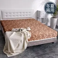 在飛比找momo購物網優惠-【品生活】日式護背式冬夏兩用彈簧床墊(雙人)
