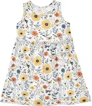 [Caihoyu] Toddler Girl Summer Dresses Toddlers Fashion Spring Dresses Party Dress, Multicolor06, 3 Years