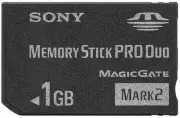 SONY Memory Stick Pro Duo Mark2 1GB MS-MT1G