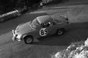 Jean Vinatier Jean Francois Jacob Alpine A110 1968 Rally Car Old Photo 11