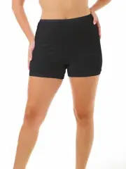 UNDERWORKS 3 Pack 100% Cotton Black Trunk Leg Pants Size XL