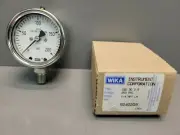 WIKI Instrument 200 Psi Gage 232.30.2,5" 9240209 Gauge 1/4" NPT 316 SS NOS
