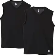 [Champion] CB3EZ701 Kids Tank Top, V-Neck, 2-Piece Set, DoubleDRY(R)