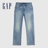 在飛比找momo購物網優惠-【GAP】男裝 直筒牛仔褲-淺藍色(795760)