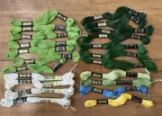 DMC Cotton Variegated Embroidery Floss Thread~Lot of 22 Skeins~Assorted Colors