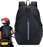 Motorcycle Riding Back - Moto Heast Push, Large Waterproof Backpack | Basketball Bag, Multifunctional Travel Backpack for Motorcyclists, Motorcycle Helmet, Discover the Backpack
