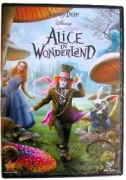 Alice in Wonderland - Walt Disney Adventure (DVD, 2010, Disney) Johnny Depp