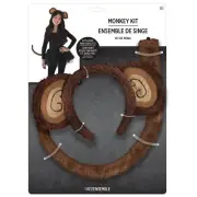 Monkey Kit Animal Suit Yourself Fancy Dress Up Halloween Costume Accessory