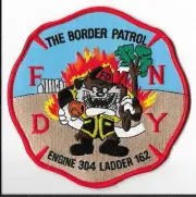 New York Fire Department (FDNY) Engine 304/Ladder 162 Patch V2