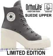 CONVERSE Women's Chuck 70 De Luxe Heel Limited Edition Suede Upper New W Box