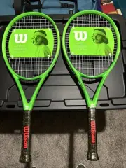 2 Wilson Blade Feel Pro 105 Tennis Rackets 16"x19" 3|4-3/8 Brand New, Sealed