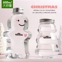 在飛比找momo購物網優惠-【QIDINA】聖誕限定造型大容量補充瓶500ml(精油 擴