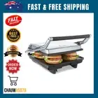 4 Slice Sandwich Maker Press Large Grill Non Stick Electric Jaffle Grill Toaste