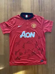 Manchester United Signed Jersey #Authentic #genuine #Rooney
