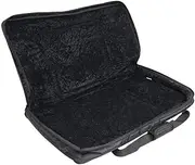 Prox Mano™ Mobile DJ Bag for Pioneer DDJ-1000 SRT and Similar-Sized DJ Controllers - Soft-Padded Web Handles - Utility Zipper Pocket - XB-MDDJ1K, Black on Black, One Size, Cases