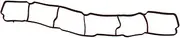 JOVERI Engine Valve Cover Intake Manifold Gasket PCV Set, for Audi, Q7, for VW, CC, for Passat, for Touareg, 3.6L 03H133237B,022103429AA,03H103429H New pcv Valve Cover(03H133237B)