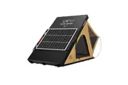 San Hima Kalbarri Lite Rooftop Tent Hardshell With Ladder&Rack+130W Solar Panel