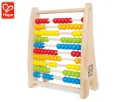 Hape Rainbow Bead Abacus Educational Playset Toddler Learning Activity Toy 3+