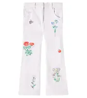 [Stella McCartney Kids] Stella McCartney Kids Patch-appliqué jeans Y 3 multicoloured