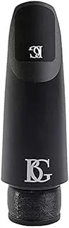 BG Franck Bichon Biocompatible Material BB Clarinet Mouthpiece with Pouch, Black