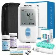 Medilax Ketone Monitor and Glucose Meter Kit - Dual Blood Sugar and Ketone