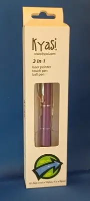 3 in 1 Stylus / Touch - Ball Point Pen - Red Laser Pointer ~ Color: Purple -E