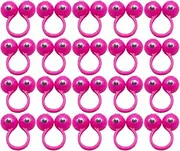 50pcs Finger Puzzle Puppets Small Hat Big-eyed Puppets Big Eyes Transparent Self-sealing Bag Small Puppets Glans Puppets Puppets