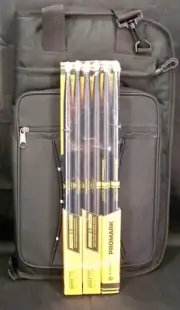 Promark Activegrip Classic 5B Drumsticks/Model # TX5BW-AG/6 Pairs/New/Stick Bag