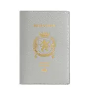 Men's Passport Holder in Balenciaga Grey One size grey