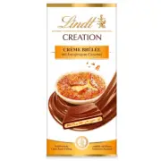 Lindt Creation Cream Brulee With Knusprigem Caramel IN Chocolate 150g