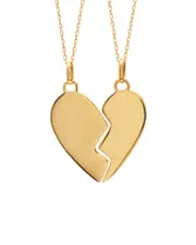 Gabi Rielle Gold Over Silver Necklace Set
