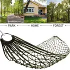 Ultralight Garden Hammock Mesh Net Hanging Rope Travel Camping Outdoor Swing Bed