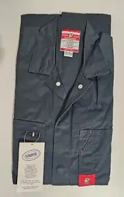 WORKSENSE Combination Overalls, Lightweight, Size 92R, Bottle Green, Non-Reflect
