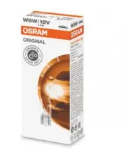 Osram W5W T10 12V Car Base W2.1x9.5d Wedge Globe Bulb (Pack of 10) (for: Mazda)