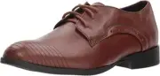 New. Kenneth Cole New York Men's Straight Line Dress Shoes Size US 11.5 M Cognac