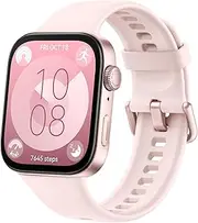 HUAWEI Watch Fit 3, 1.82 inch AMOLED Display, Ultra Slim Design, Bluetooth Calls, Up to 10 Days Battery Life, Compatible with iOS and Android, Full Fitness Management, GPS, Pink