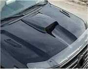 Hood Vent Pair Vents Air Intake Scoop Bonnet Louvers Spoiler Trim Compatible for Toyota Land Cruiser 2016-2019(As Shown)