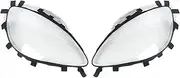 CLZCNQLX Headlight Lens Cover Headlamp Shell Compatible for Corvette C6 2005-2013 Clear Auto Head Lamp Cover