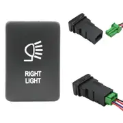 Switch Boss Red and Green LED Push Switch for Mitsubishi Triton (MQ MR) Pajero (QE QF) - Right Light