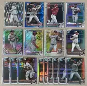 Washington Nationals Bowman Chrome Draft 1st Refractor Lot INVESTMENT
