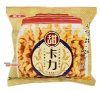 在飛比找Yahoo!奇摩拍賣優惠-【吉嘉食品】華元 甜卡力(奶素)/單包15公克 10包 1箱