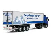 TAMIYA 3-axle Reefer Semi-trailer For 1/14 Electric RC Big Truck Series No.19