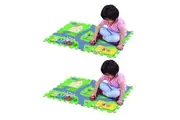 2x Peppa Pig 28" x 19" Megamat Playmat Playset w Assorted Vehicle Kids 3y+ Toy