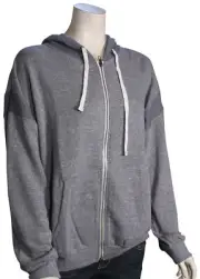 Volcom Lil Frenchie Women's Zip Hoody - Denim - New