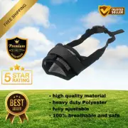 Adjustable cat/Dog Mask Grooming Anti Stop Chewing Bark Bite Mesh Mouth guard
